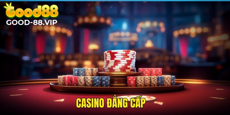 Không gian Casino tại nhà cái hoạt động rất chuyên nghiệp